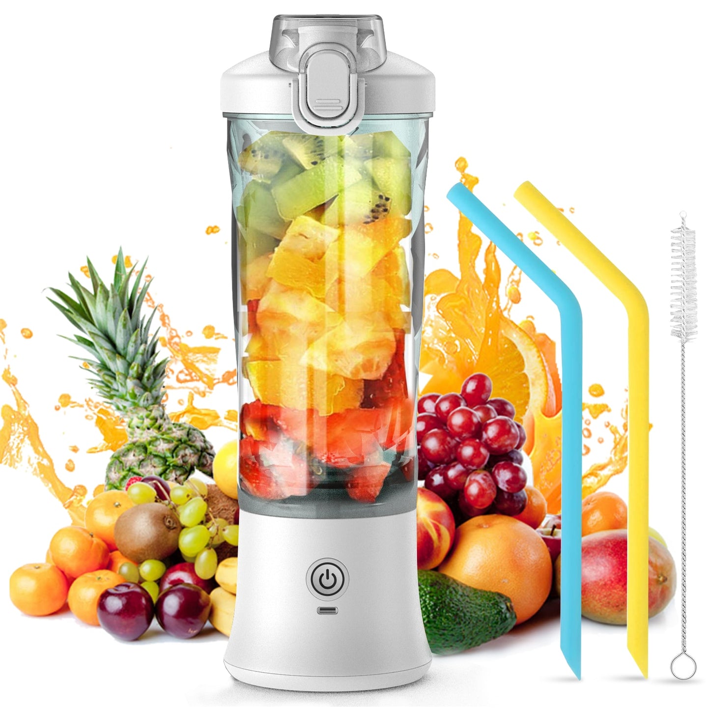 Portable Mini Electric Juicer USB Charging Fruit Orange Lemo