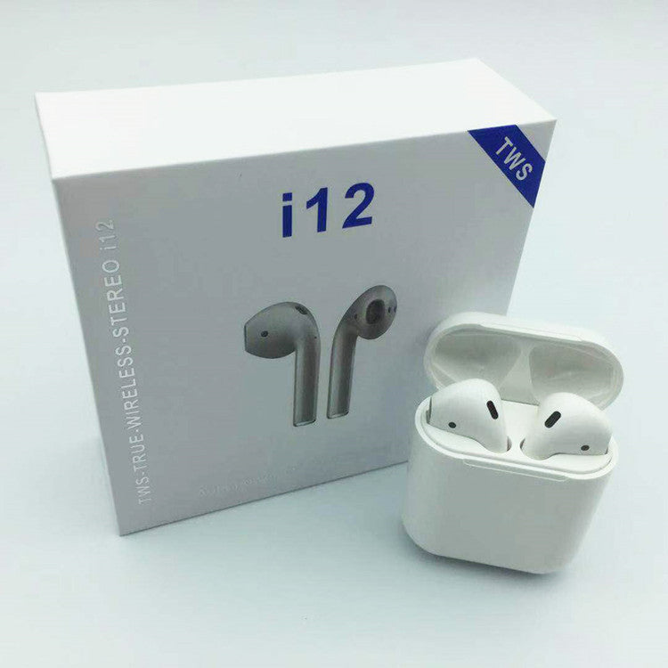 I12 tws Wireless Bluetooth Headset 5.0 Touch Sports Bluetooth Headset