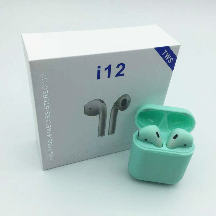 I12 tws Wireless Bluetooth Headset 5.0 Touch Sports Bluetooth Headset